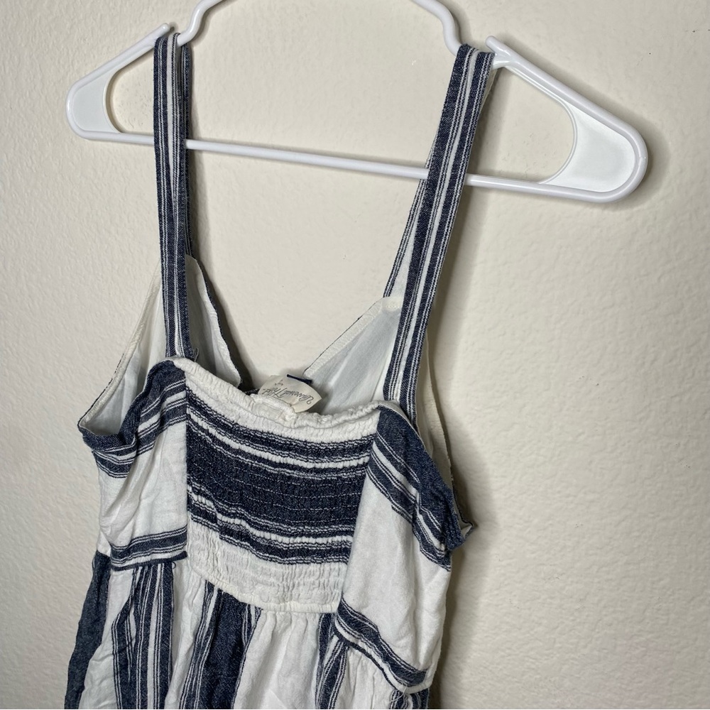 Linen midi dress - Picture 10 of 12